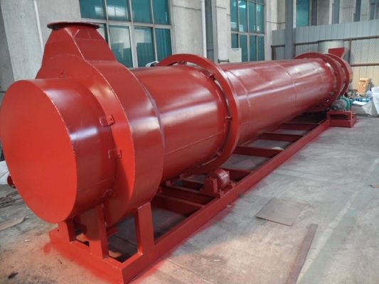 Dayanıklı Kanalizasyon Çamuru Kurutucu 10t / H-15t / H Kum Döner Kurutucu Endüstriyel