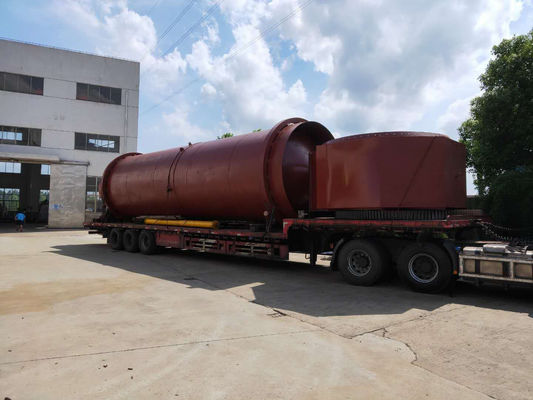 Metalurji / Yapı Malzemeleri İçin Endüstriyel Kanalizasyon Çamur Kurutucu Döner Fırın Kurutucu