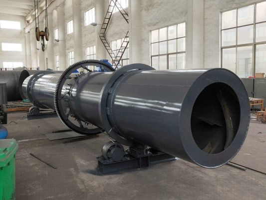 Metalurji / Yapı Malzemeleri İçin Endüstriyel Kanalizasyon Çamur Kurutucu Döner Fırın Kurutucu