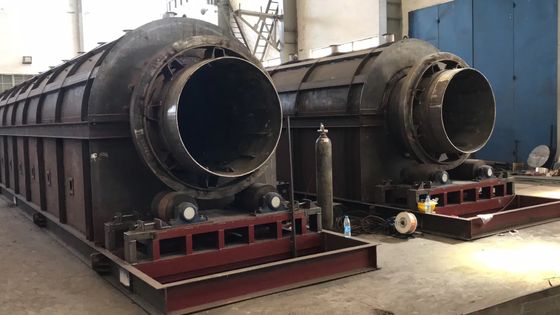 Metalurji / Yapı Malzemeleri İçin Endüstriyel Kanalizasyon Çamur Kurutucu Döner Fırın Kurutucu