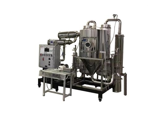 Süt Tozu İçin Gıda Püskürtmeli Kurutucu Granülatör 50kg / H Ticari Sprey Kurutucu