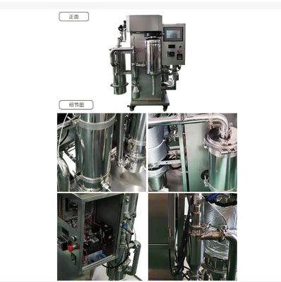 Azot İşleme için Kapalı Döngü Sprey Kurutma Makinesi İnert Gaz Atomizasyon Kurutucu