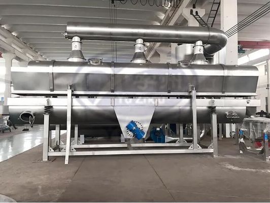 Titreşimli Akışkan Yataklı Kurutucu Gıda Endüstrisi Boyut Özelleştirilmiş Enerji Tasarrufu