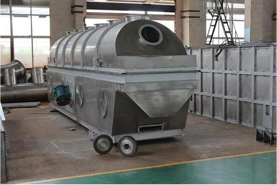 Titreşimli Akışkan Yataklı Kurutucu Gıda Endüstrisi Boyut Özelleştirilmiş Enerji Tasarrufu