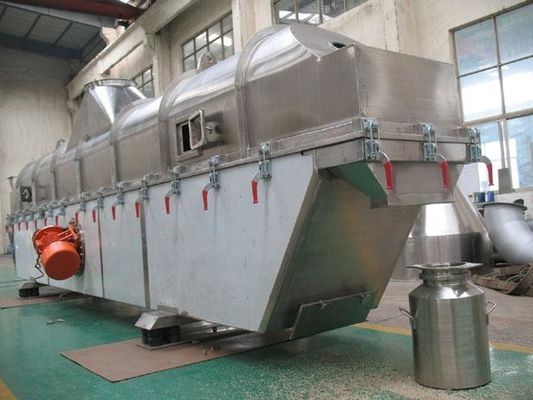 Titreşimli Akışkan Yataklı Kurutucu Gıda Endüstrisi Boyut Özelleştirilmiş Enerji Tasarrufu