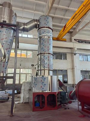 Yüksek Hızlı Hava Akışı Flaş Kurutma Makinesi Basit Kullanım Evaporatör Kurutucu