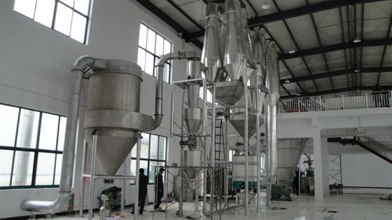 Talaş Darbe Tüpü Nişasta Pirinç Kurutma Ekipmanları 220V-450V Un Kurutma Makinesi