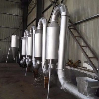 Talaş Darbe Tüpü Nişasta Pirinç Kurutma Ekipmanları 220V-450V Un Kurutma Makinesi