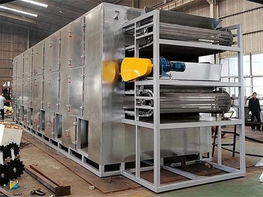Sebze Çok Katmanlı Sürekli Kurutma Makinesi Konveyör Bantlı Kurutma Sistemi