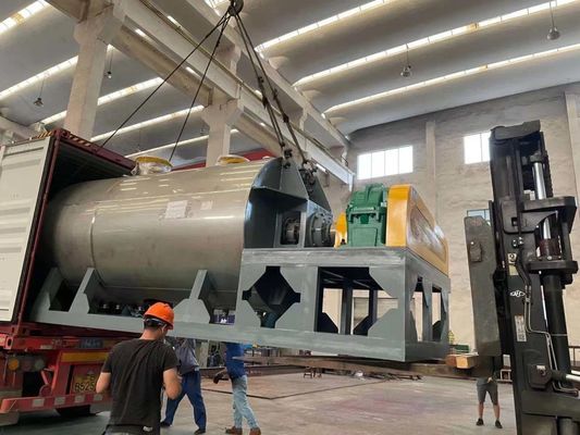 Yüksek Verimli Sürekli Kurutma Makinesi 6000L Endüstriyel Kürek Kurutucu