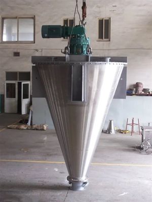 50Rpm-32Rpm Konik Vakumlu Kurutucu, Dikey Vakumlu Mikser Blender