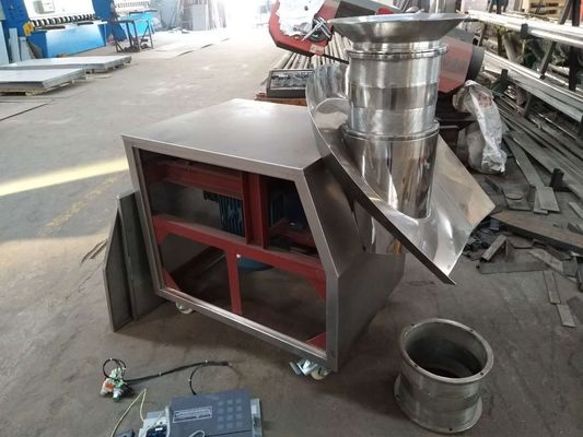 4kw-7.5kw Kuru Granülasyon Makinesi Yüksek Hızlı Döner Süper Mikser Kırma Makinesi