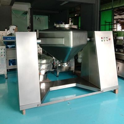 Paslanmaz Çelik Toz Karıştırma Makinesi 2rpm - 20rpm Kare Koni Karıştırıcı