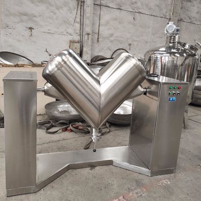 Premix V Tipi Toz Karıştırıcı, Deterjan Tozu Karıştırma Makinesi 20r / Min