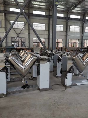 Premix V Tipi Toz Karıştırıcı, Deterjan Tozu Karıştırma Makinesi 20r / Min