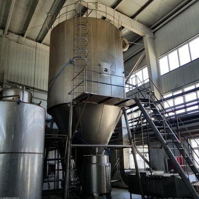 Süt Tozu için Peynir Altı Suyu Sprey Kurutma Makinesi SUS316 SUS316L SUS304