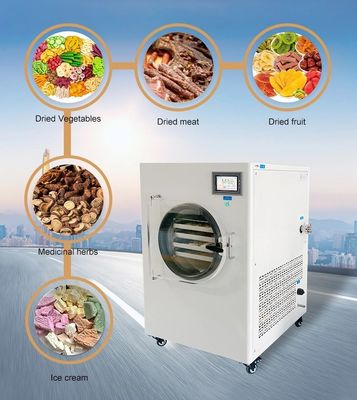 Sebze için Vakum Dondurarak Kurutma Makinesi Elektrikli Isıtma Süblimasyon Kurutucu
