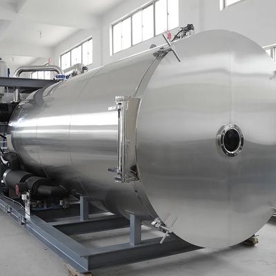 SUS304 Et Dondurarak Kurutma Makinesi 30kg/Toplu-5000kg/toplu Süblimasyon Kurutucu