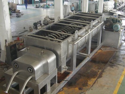 Q235A SS304 Kanalizasyon Arıtma Ekipmanları İçi Boş Bıçaklı Kurutucu