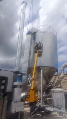 Domuz Kanı Yemek Çay Tozu Glikoz Gıda için 2-30kw Sprey Kurutma Makinesi