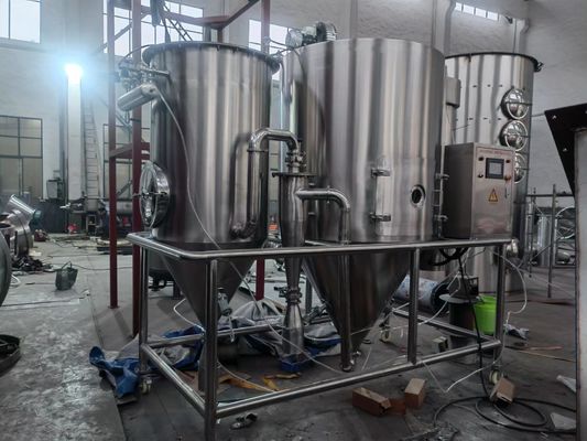 Güvenilir Merkez sıçratıcı püskürtme kurutma makinesi giriş sıcaklığı 150-350C Voltaj 220V/380V/415V