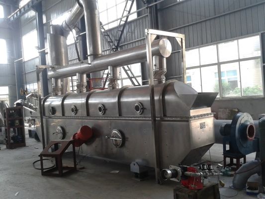 Enerji tasarrufu gösteren PLC kontrol sistemi ve 100-1000 kg/s kapasiteli sıvılaştırılmış yatak kurutma makinesi